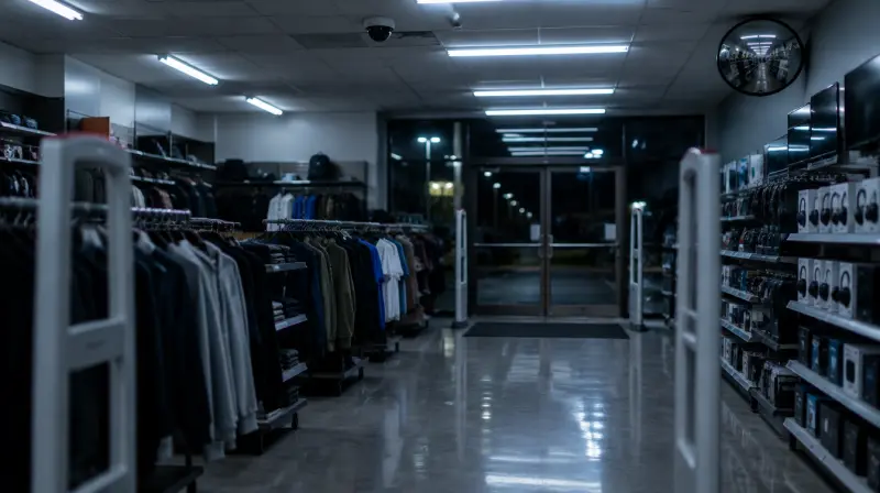Retail store security gates - shoplifting bail bonds in Sanford FL